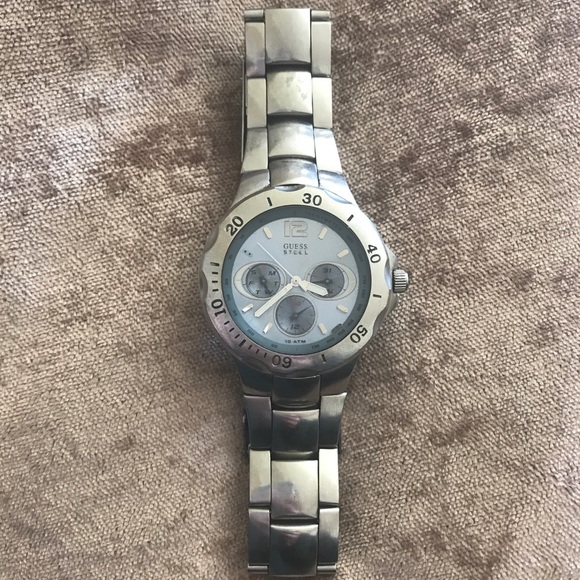 Guess waterpro steel watch - Picture 1 of 3